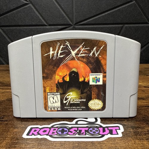 Hexen cleaned - (nintendo, n64)