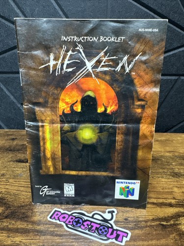 Hexen manual - (nintendo,